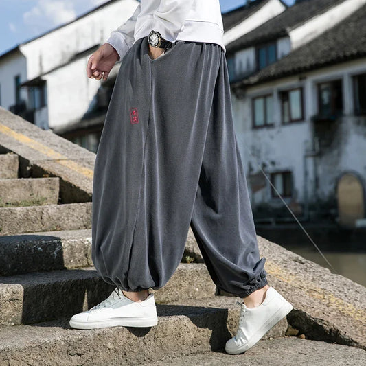 Männer Hose Haremshosen Pumphosen Pluderhosen Hosenrock Herrenrock Kilt Jogger