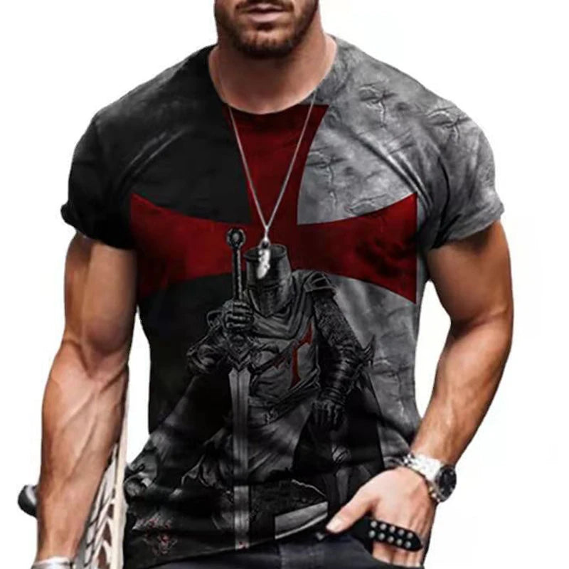 Männer T-Shirt Jesus Herrenmode Shirts Hemd Streetwear Spandex Tank Top