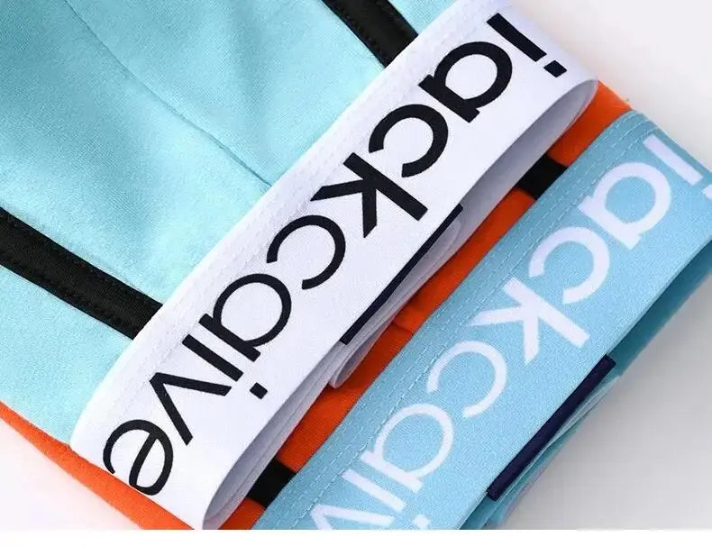 3Pcs Männliche Höschen Baumwolle männer Unterwäsche Boxer Atmungsaktiv Mann Boxer Gedruckt Unterhose Bequeme Shorts Männer Unterwäsche M-3XL