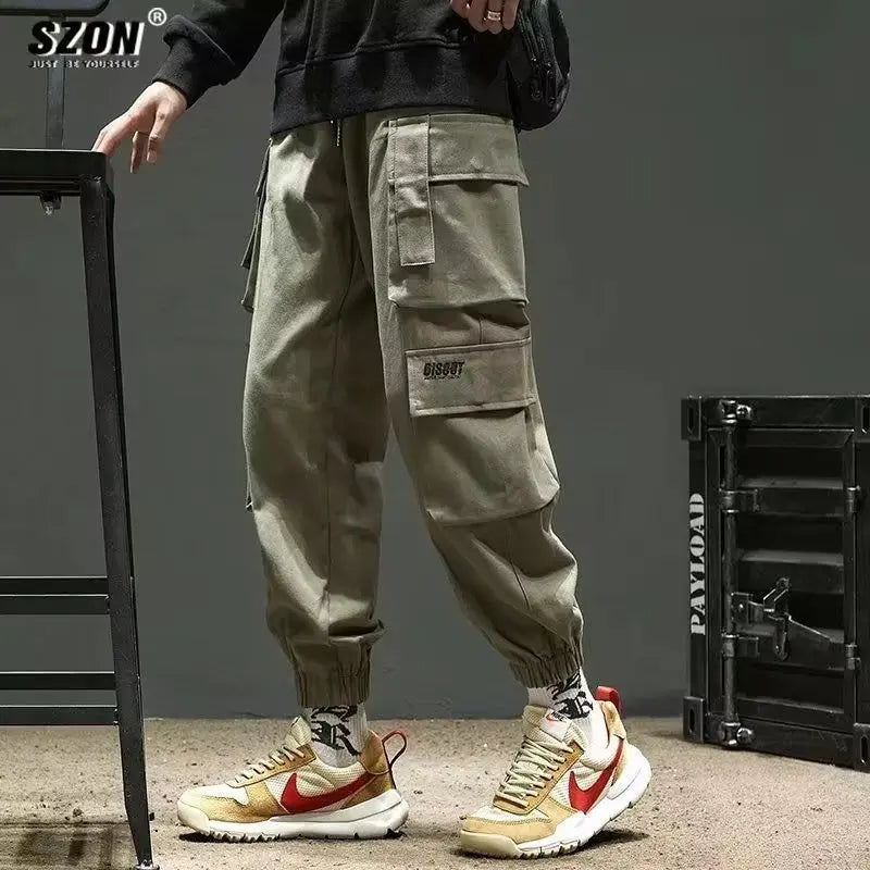 Herren Sporthose Hose Trainingshose Jogger Fitness Slim Fit Cargo Streetwear