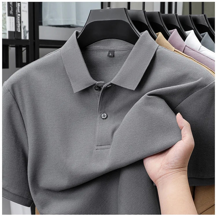Herren Poloshirt POLO Shirt T-Shirt Kurzarm Zipper Hemd Fashion Polohemd Top NEU