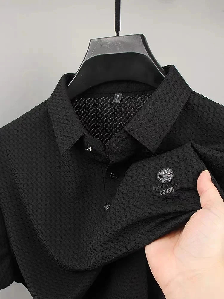 Herren Poloshirt POLO Shirt T-Shirt Kurzarm Zipper Hemd Fashion Polohemd Top NEU