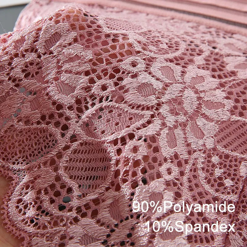 3Stk Frauen Spitze Tanga String Höschen Sexy Schlüpfer Slip Dessous Unterwäsche