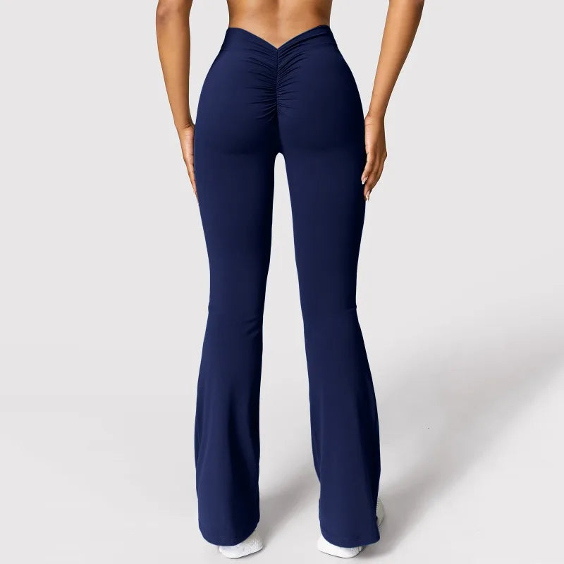 Leggins Donna Push up Vita Alta Pantaloni Sportivi Fitness Yoga Palestra Tuta