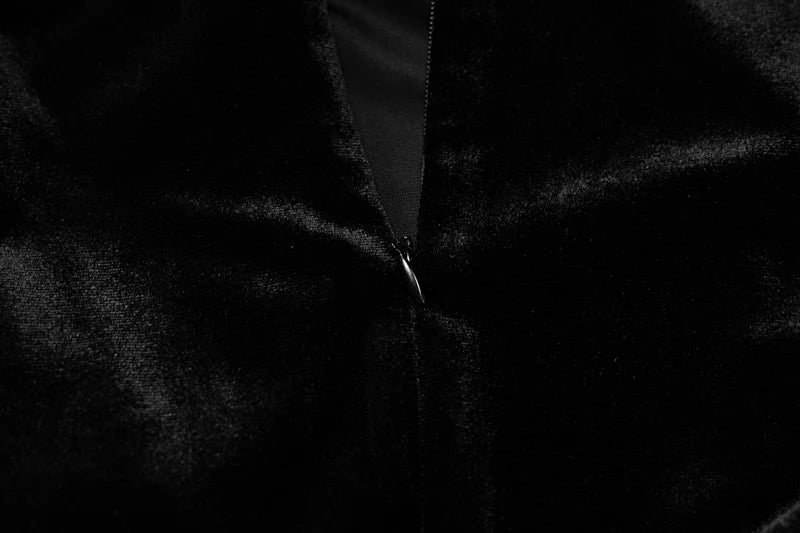 Dulzura Herbst Samt Sexy Y2K Kleidung Lange Hülse O-ansatz Bodycon Dünne Zipper Overall Frauen Sportliche Streetwear Strampler Outfits