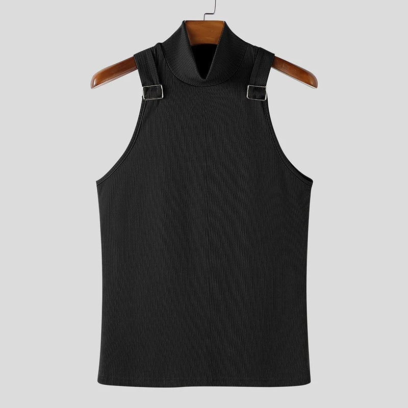 Herren Oberteil Ärmellos Tank Top Sexy Shirt Clubwear Muskel T-Shirt Unterhemd