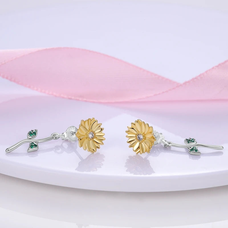 Orecchini a Cerchio in Argento 925 Sterling con Zirconi | Creole Brillantini