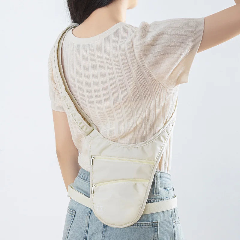 Reise Versteckte Taille Tasche Sport Telefon Männer Anti-diebstahl Gürtel Tasche Ultra-Dünne Wasserdichte Fanny Pack Neue Frauen laufen Licht Taille Tasche