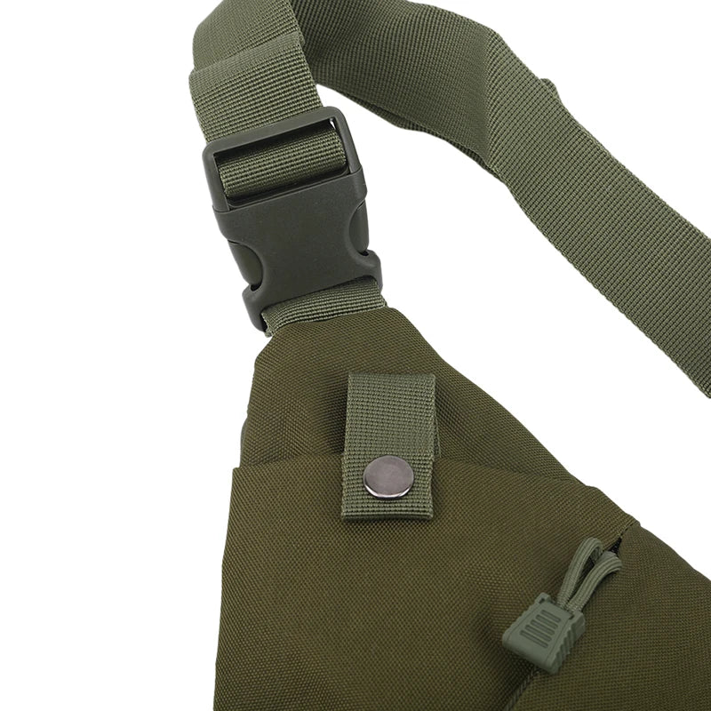 Borsa da petto Zaino Monospalla Marsupio Per Uomo Borsello Moto Fondina