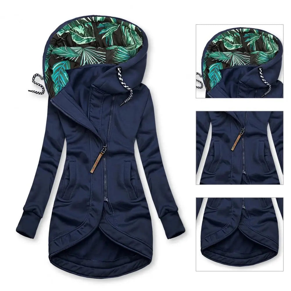 Damen Kapuzenjacke Kapuzenpullover Sweatjacke Sweatshirt Hoodie Jacke Pulli