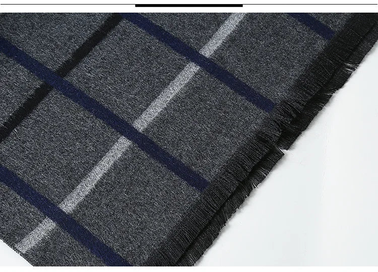 Herren Schal Winterschal Stola Schlauchschal Halstuch Wollschal Strickschal Loop
