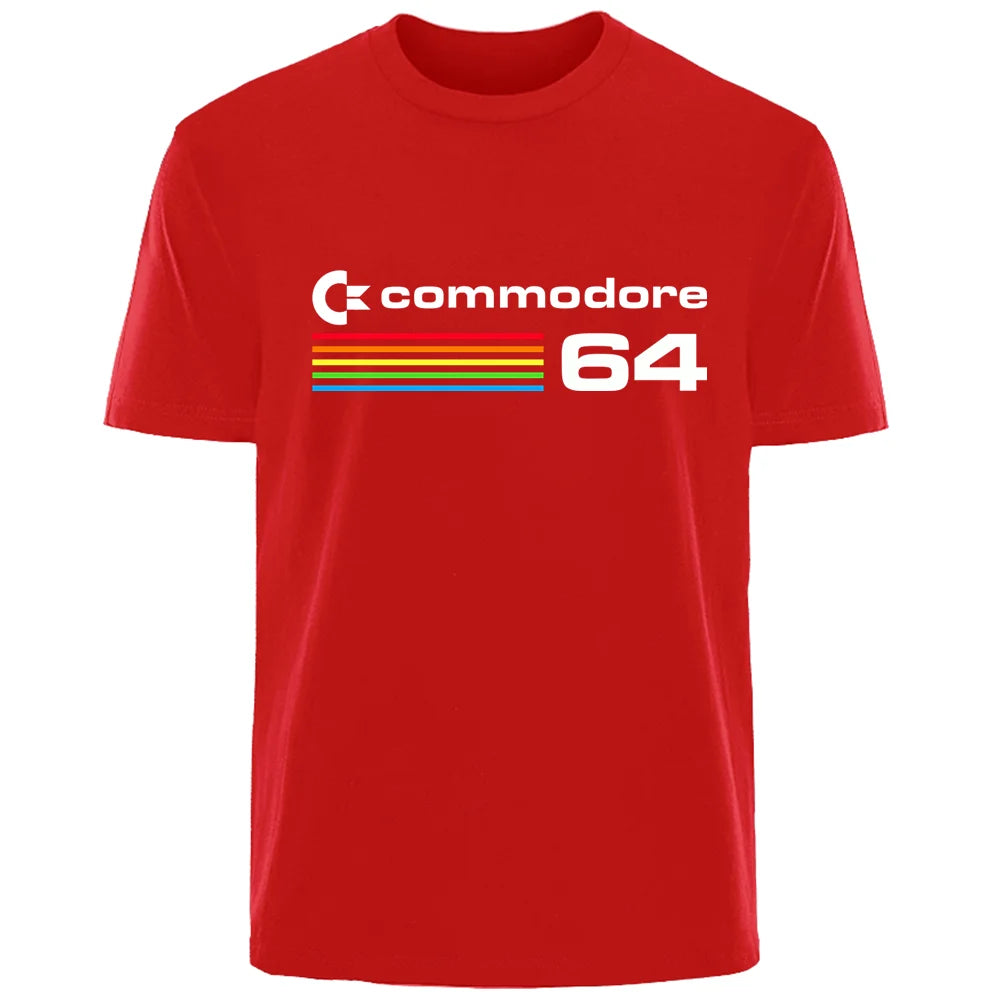 Fashion Herren Commodore 64 T-Shirt Rundhals Unisex Sommer Streetwear Tank Top