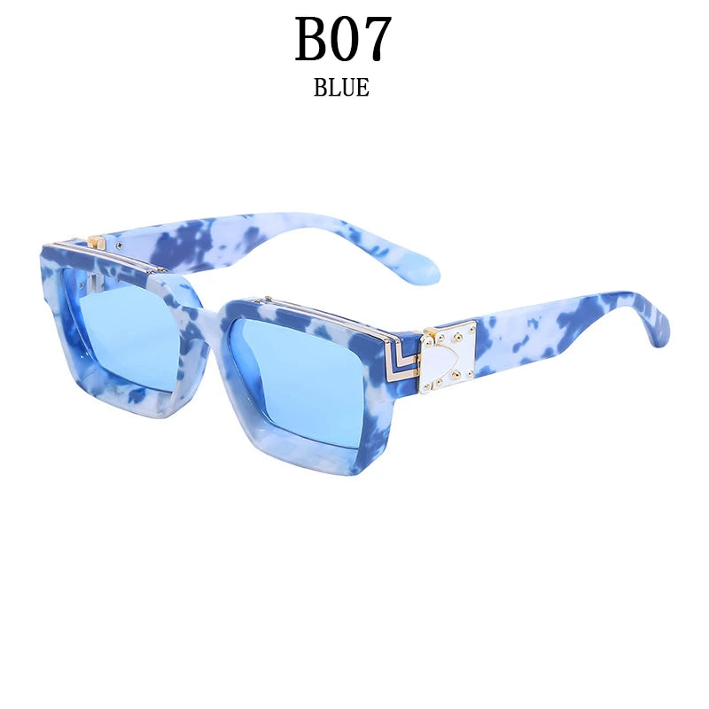 Damen Sonnenbrille Luxus Modische Herren Brille Vintage Pilotenbrille UV400