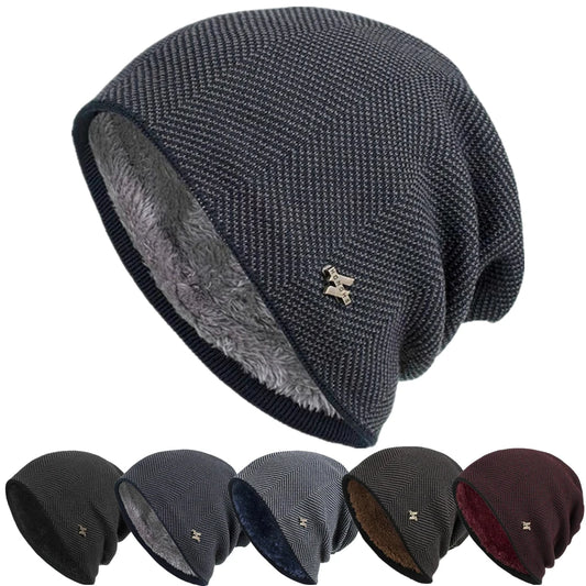 Warme Herren Damen Wintermütze Woll Mütze Fashion Strickmütze Kappe Hut Unisex