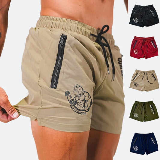 Fitness Shorts Kurze Sporthose Kurzhose Jogging Herren Trainingshose Sportshorts