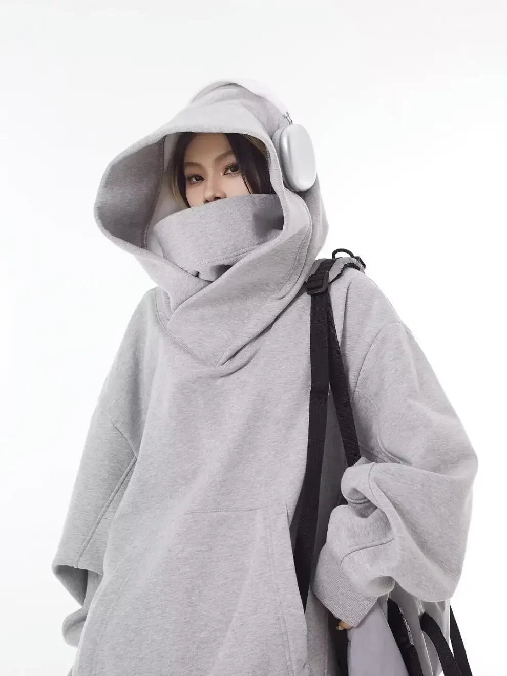 Ninja Kapuzenpullover Sweatshirt Hoodie Pulli Damen Kapuzenpulli Shirt Hoody