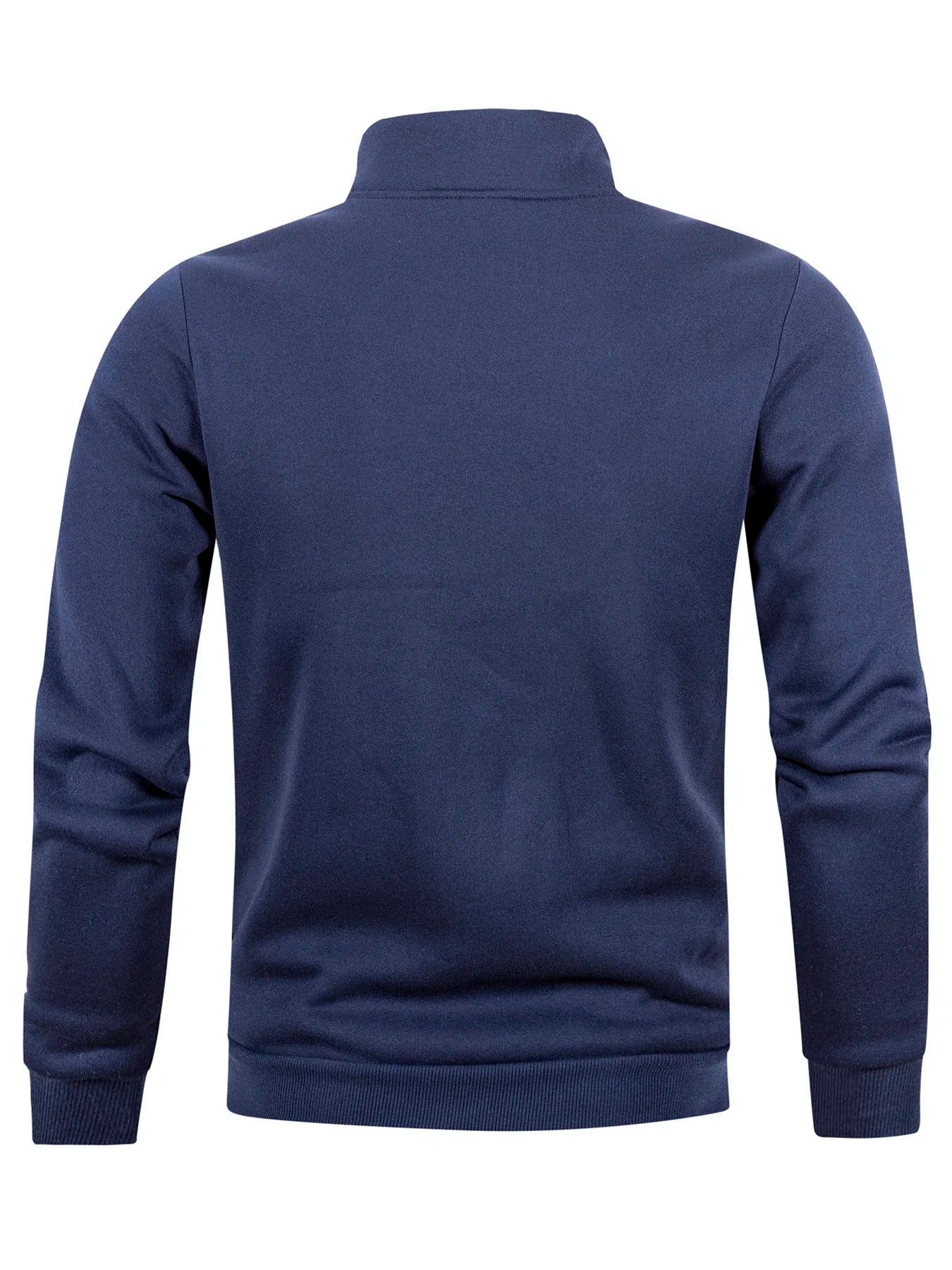 Herren Pullover Sweatshirt Troyer Pulli Sweater Stehkragen Zipper Langarmpulli