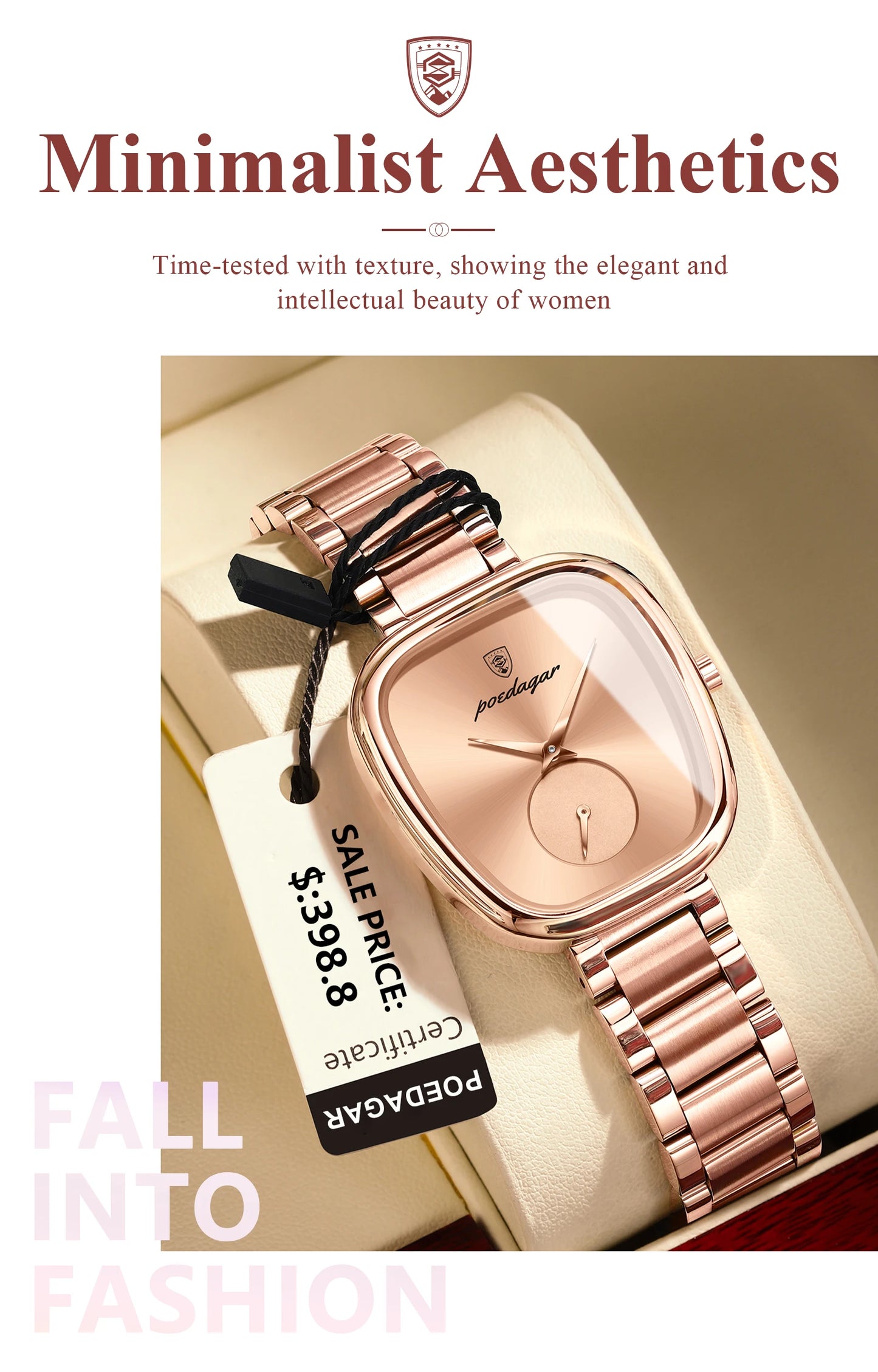 Damen Armbanduhr Armband Uhren Luxus Quarz Uhr Silber Gold Business Quarzuhr
