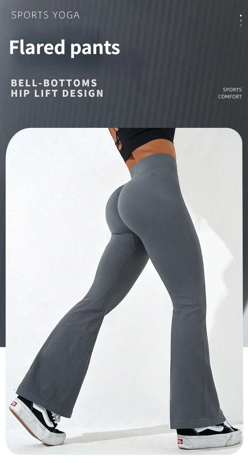 Leggins Donna Push up Vita Alta Pantaloni Sportivi Fitness Yoga Palestra Tuta
