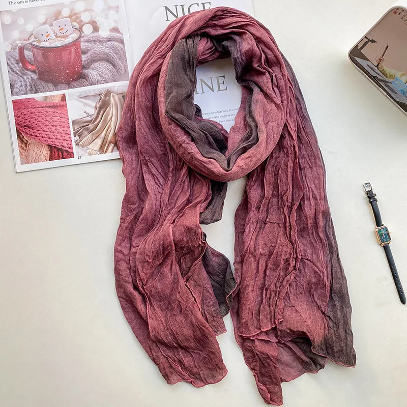 Herren Schal Herbstschal Stola Schlauchschal Halstuch Wollschal Strickschal Loop