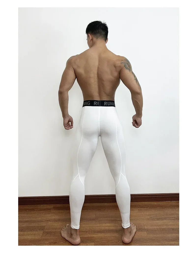 Herren Leggings Sporthose Jogginghose Trainingshose Lauf Hose Kompressionshose