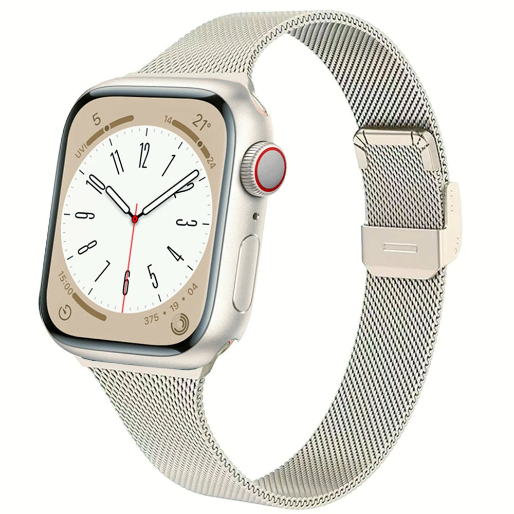 Milanese Armband für Apple Watch Series 9 8 7 6 5 4 3 SE Ultra Sport Band iWatch