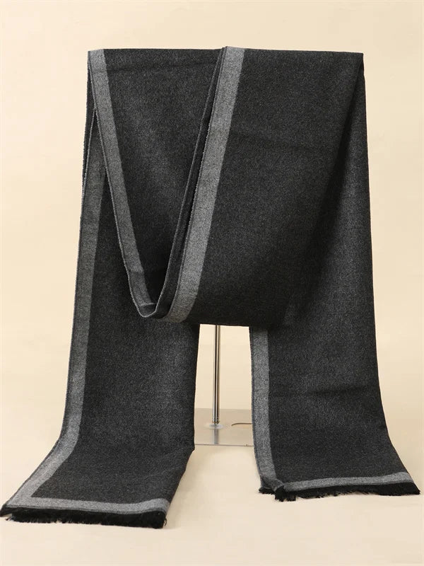 Herren Schal Winterschal Stola Schlauchschal Halstuch Wollschal Strickschal Loop