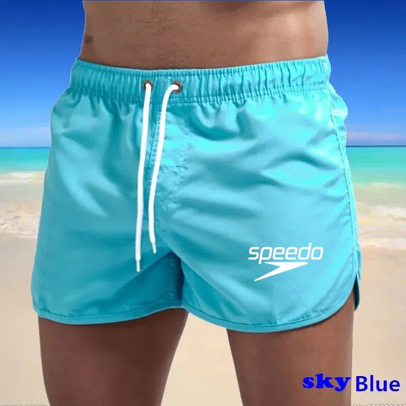 Herren Badehose Badeshort Kurze Hose Shorts Schwimmhose 100% Polyester NEU