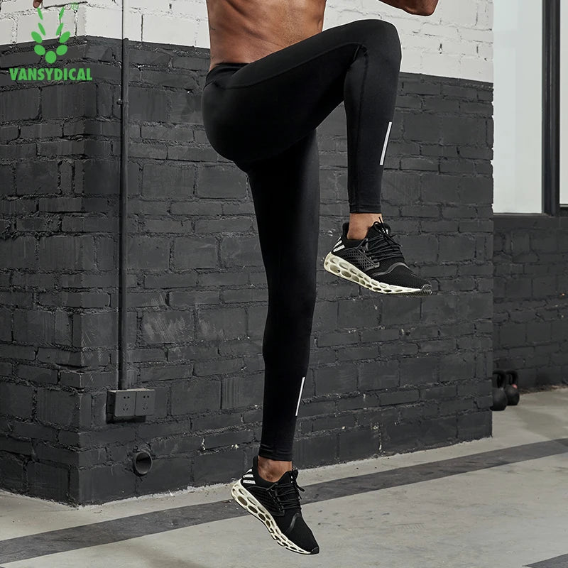 Herren Leggings Sporthose Jogginghose Trainingshose Lauf Hose Kompressionshose
