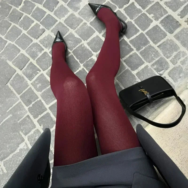 1 Paar Frauen Nylon Strumpfhose Netzstrumpfhose Feinstrumpfhose Strümpfe