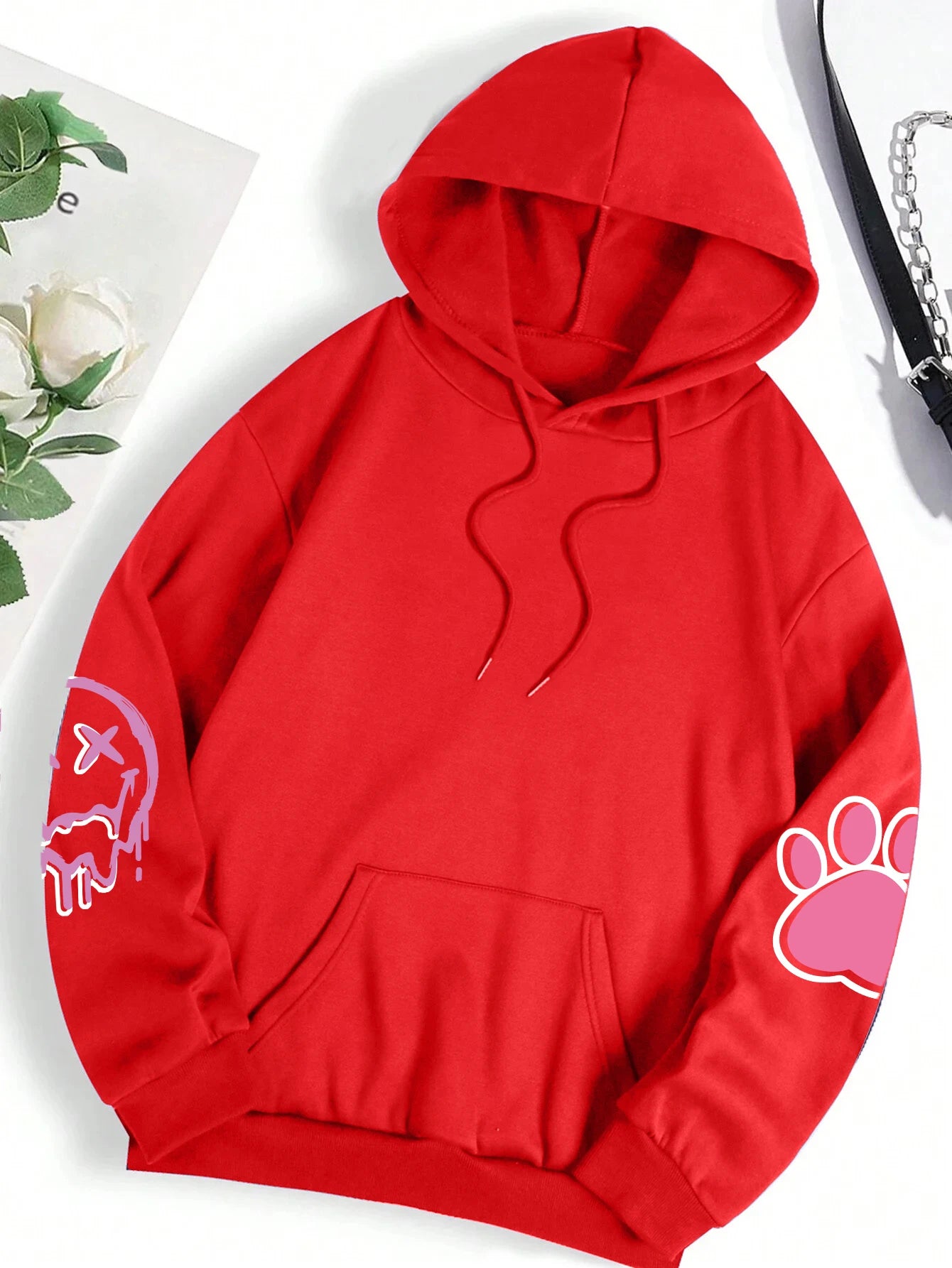 Teddybär Kapuzenpullover Sweatshirt Fleece Hoodie Pulli Damen Kapuzenpulli Shirt