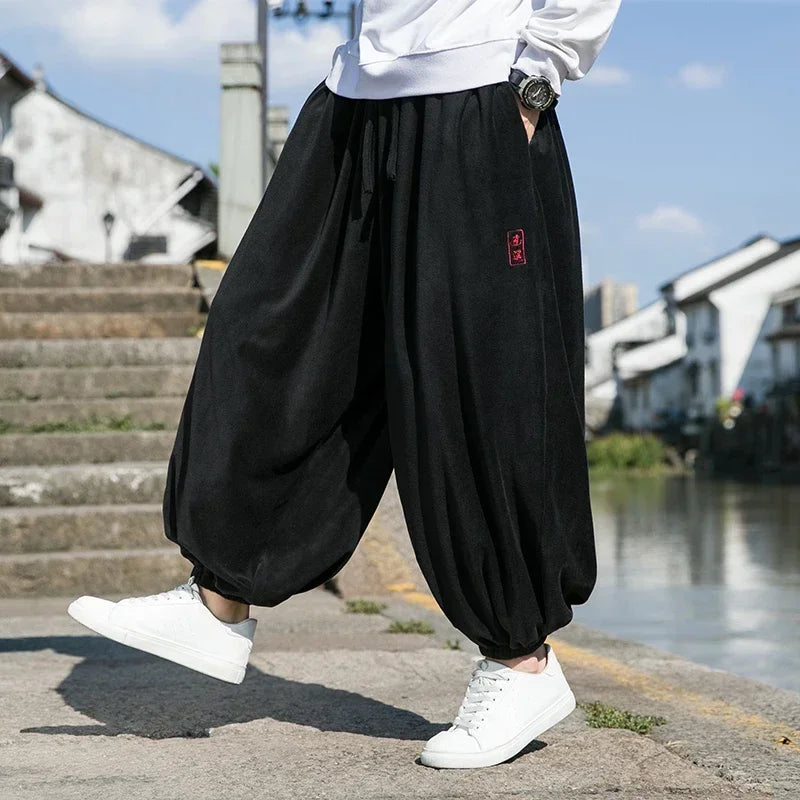 Männer Hose Haremshosen Pumphosen Pluderhosen Hosenrock Herrenrock Kilt Jogger