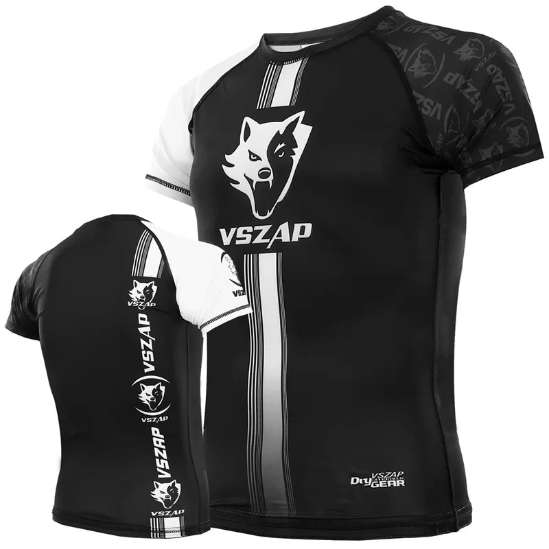 Herren Fashion Muay Thai 3D T-Shirt Rundhals Unisex Sommer Streetwear
