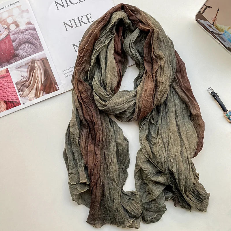 Herren Schal Herbstschal Stola Schlauchschal Halstuch Wollschal Strickschal Loop