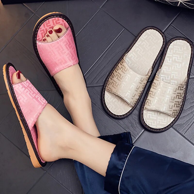 Damen Sandalen Latschen Frauen Hausschuhe Slider Flip Flops Weiche Sohle