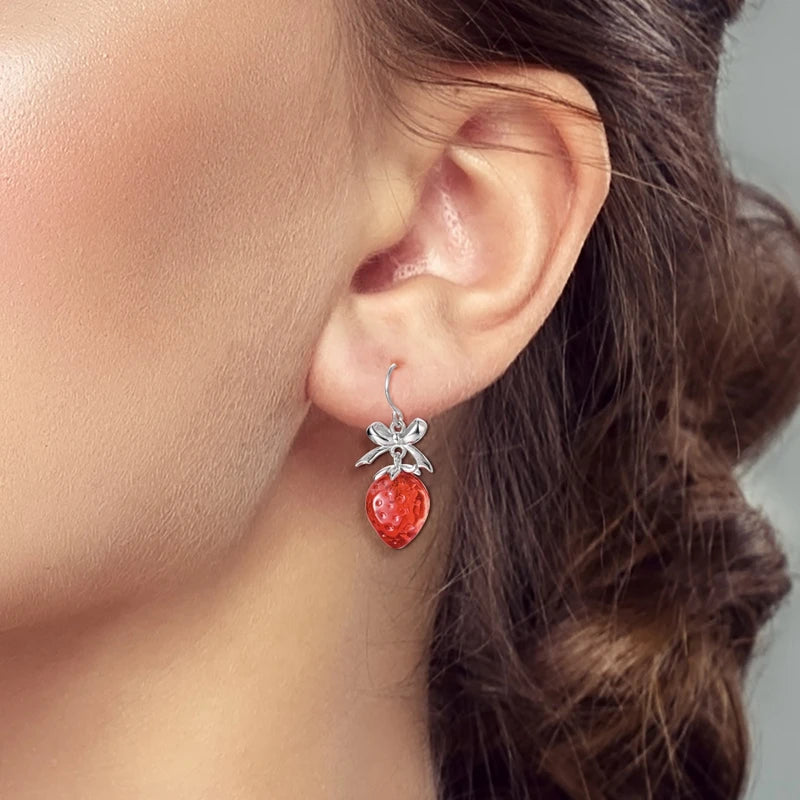Orecchini a Cerchio in Argento 925 Sterling con Zirconi | Creole Brillanti
