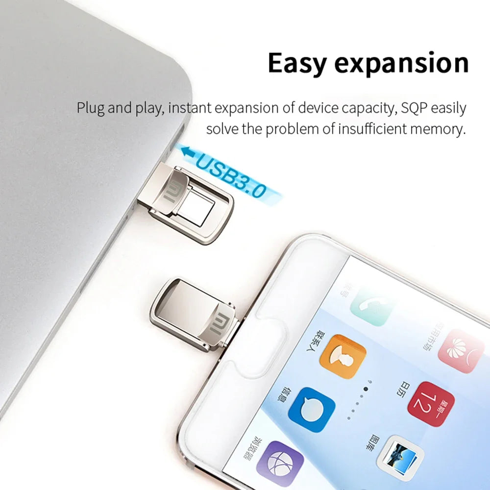 USB Stick 2TB 1TB USB-C Speicherstick Memorystick USB Speicher 256GB 512GB