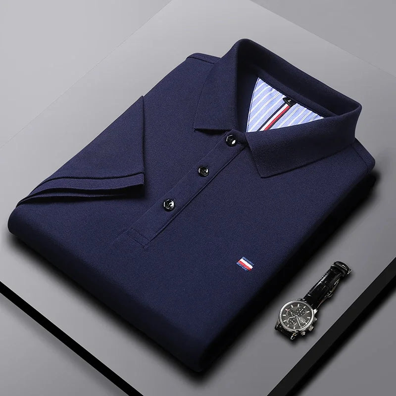 Herren Poloshirt POLO Shirt T-Shirt Kurzarm Zipper Hemd Fashion Polohemd Top NEU