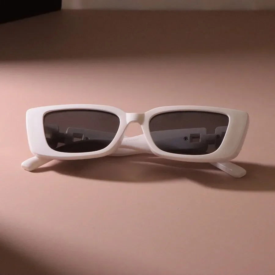 Damen Sonnenbrille Designer Luxus Brille Quadratische Übergröße Gläser Vintage