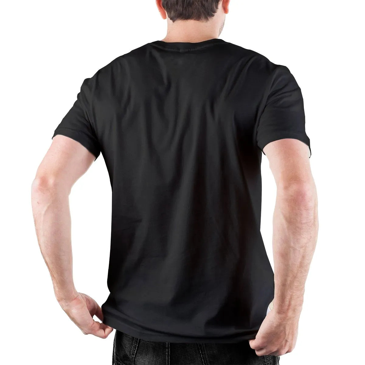 Fashion Herren Jägermeister T-Shirt Rundhals Unisex 100% Baumwolle Streetwear