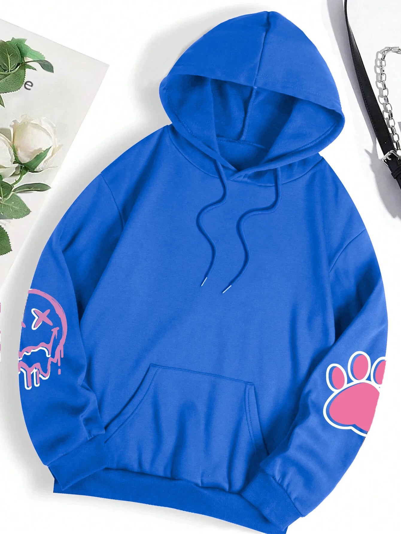 Teddybär Kapuzenpullover Sweatshirt Fleece Hoodie Pulli Damen Kapuzenpulli Shirt