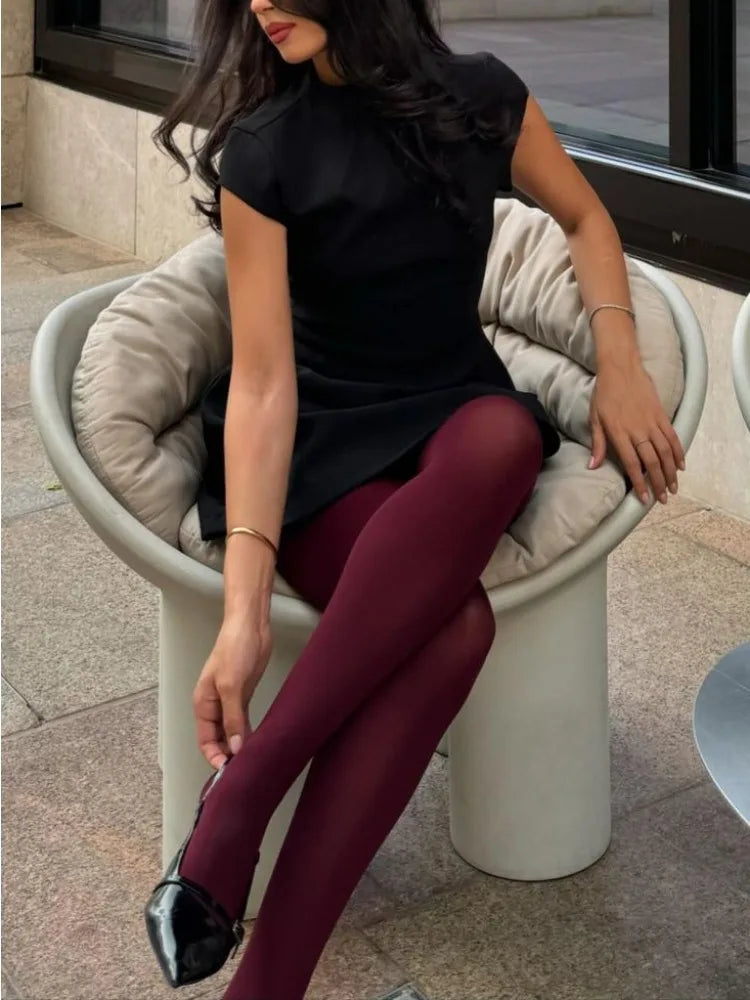 1 Paar Frauen Nylon Strumpfhose Netzstrumpfhose Feinstrumpfhose Strümpfe