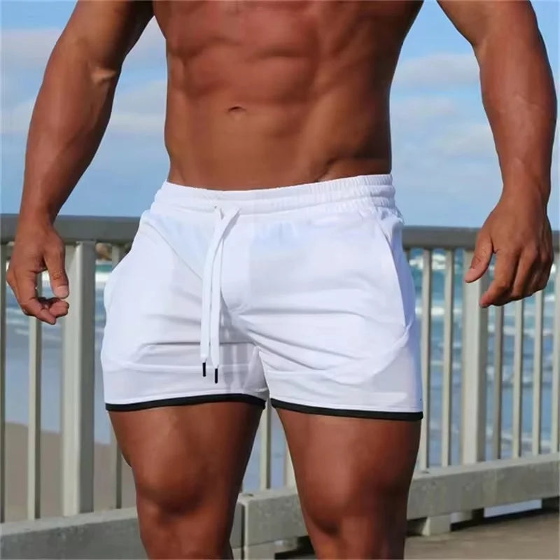 Fitness Shorts Kurze Sporthose Kurzhose Jogging Herren Trainingshose Sportshorts