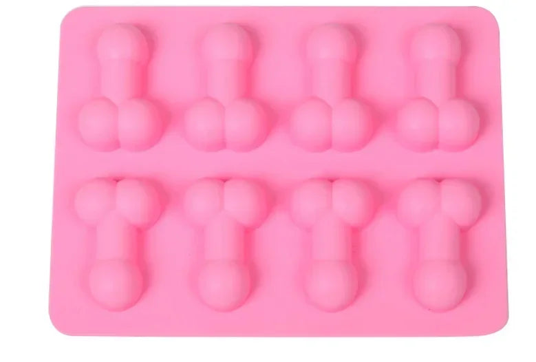 3D Silikon Eiswürfelform Penis Skull Party Eiswürfel Cocktails Eiswürfelschale