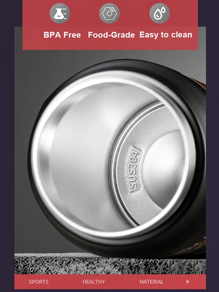 Thermosflasche Edelstahl Isolierflasche Trinkflasche Sportflasche 1000ml