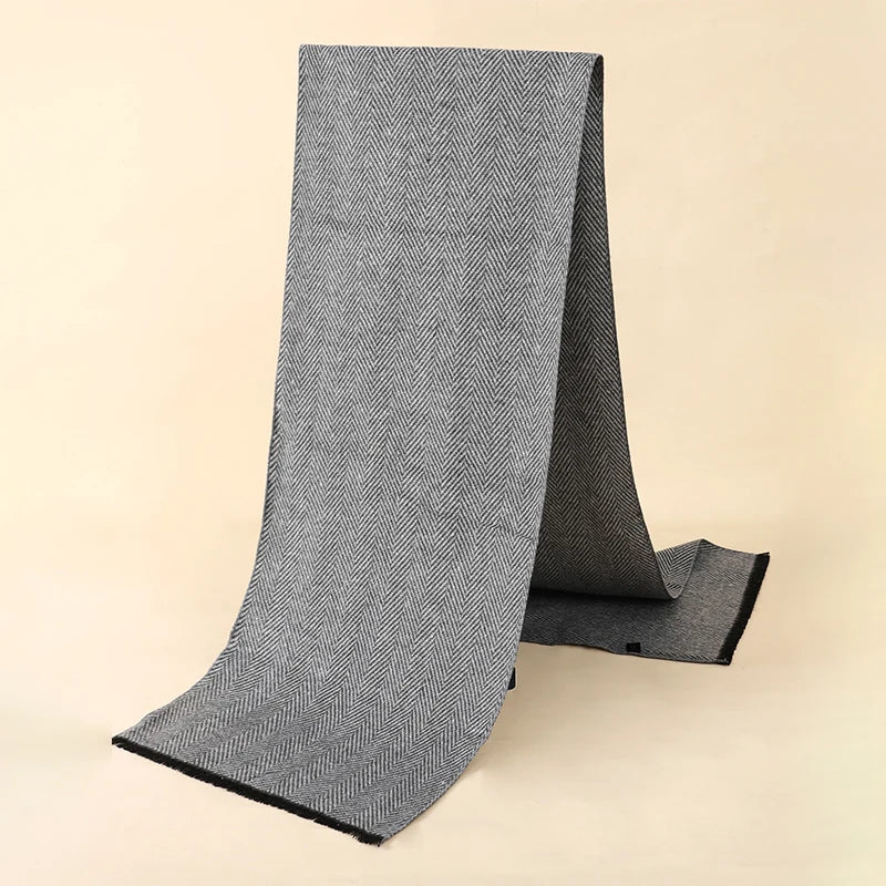 Herren Schal Winterschal Stola Schlauchschal Halstuch Wollschal Strickschal Loop
