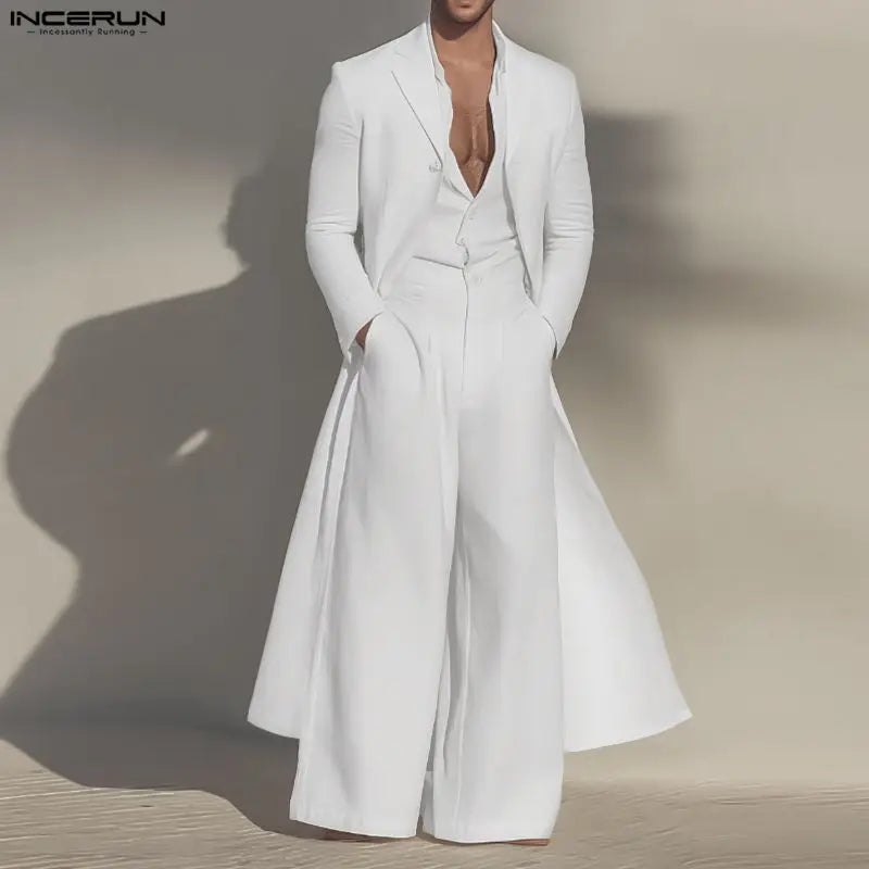 3 Tlg Set Männer Hose Blazer Haremshosen Pumphosen Pluderhosen Hosenrock Herren