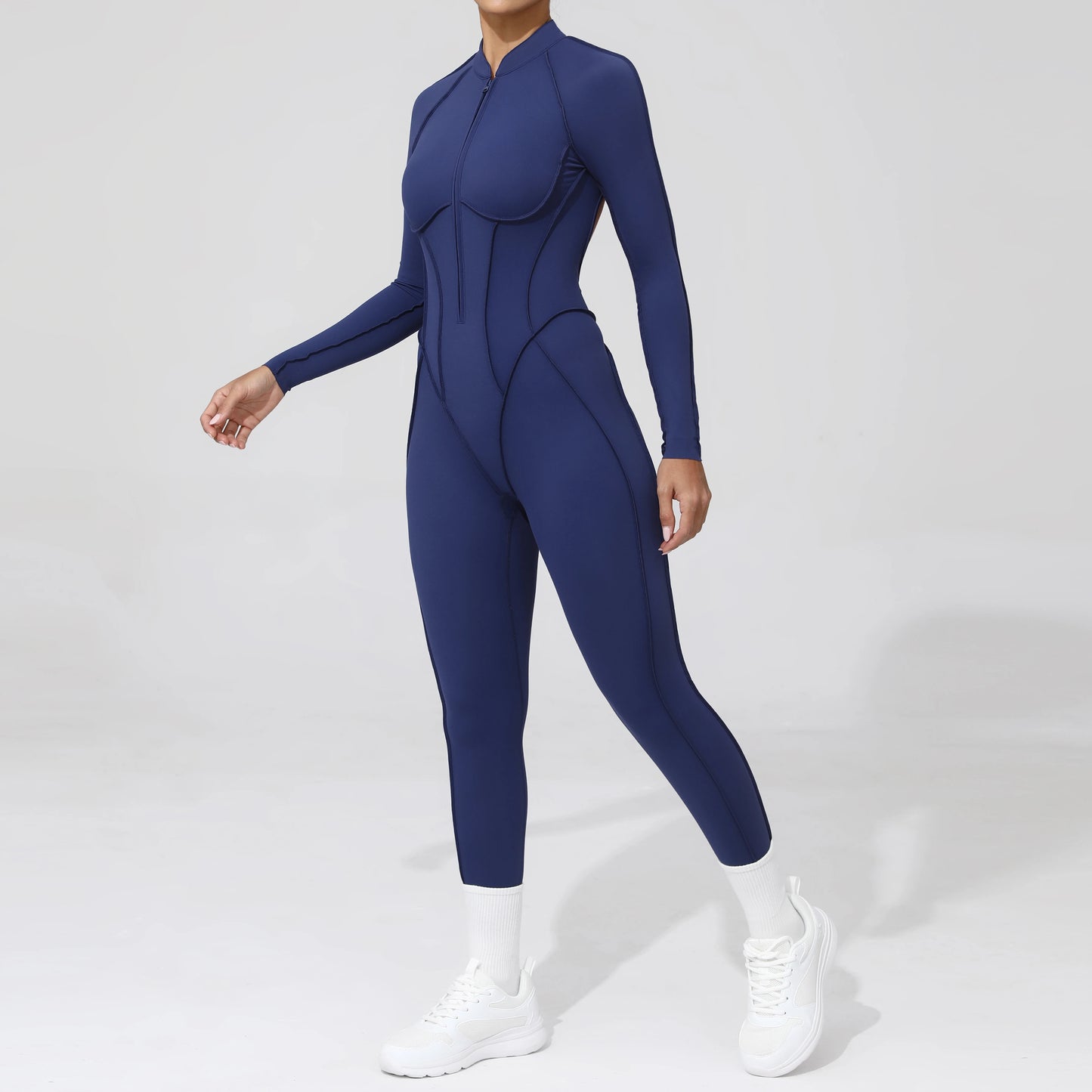 Yoga Fitness Overalls Jumpsuit Gym Stretch Leggings Jogging Anzug Top Push Up