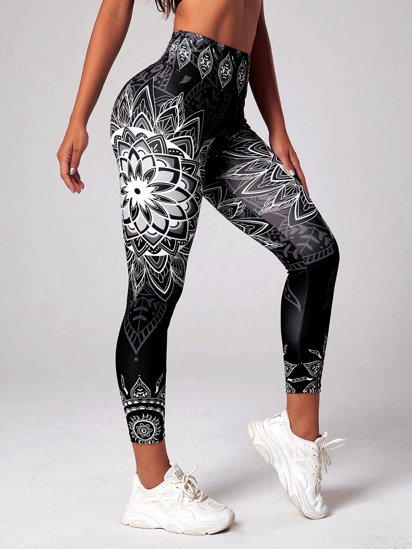 Leggins Donna Push up Vita Alta Pantaloni Sportivi Fitness Yoga Palestra Tuta