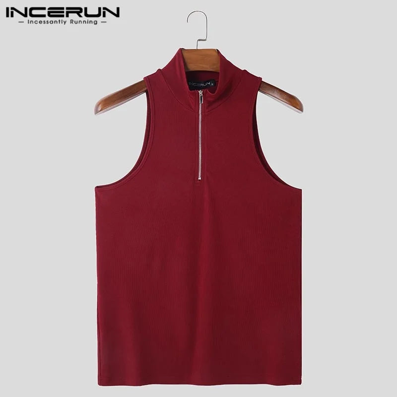Herren Oberteil Ärmellos Tank Top Sexy Shirt Clubwear Muskel T-Shirt Unterhemd